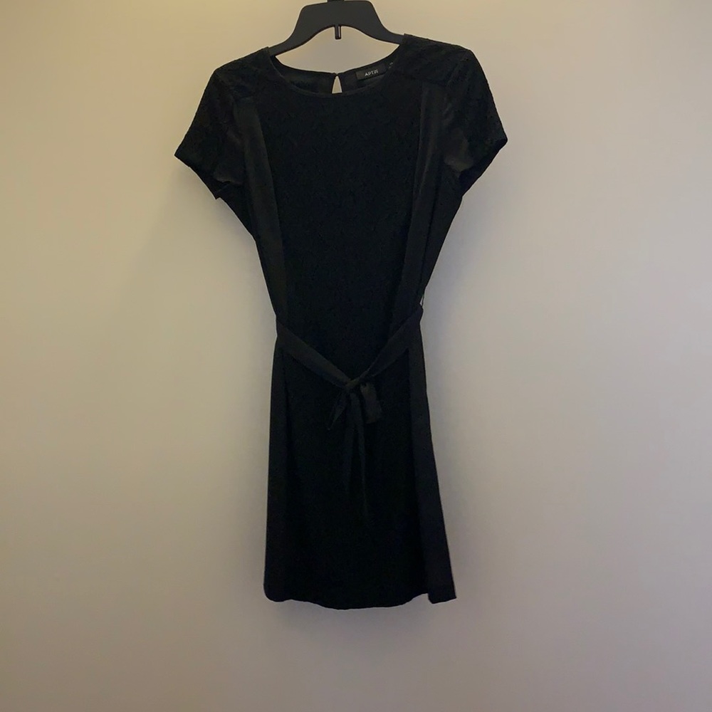 Apt 9 Womens Short Sleeve Dress Black XS
